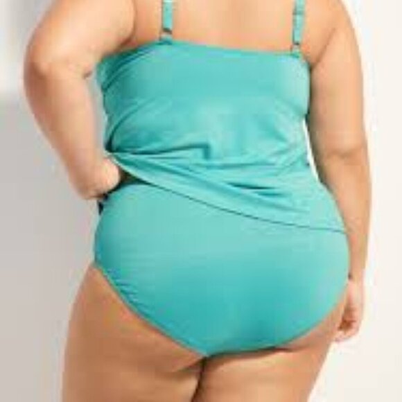 NWT Maurices Swim Plus Size Sparkle High Waist Bikini Bottom in Size 2X - Picture 8 of 8